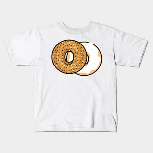 Everything Bagel Kids T-Shirt